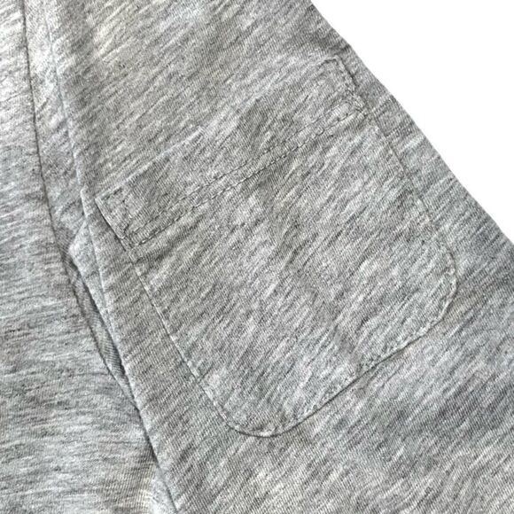 Lauren Ralph Lauren Long Sleeve Henley in Grey/Cream Women’s L - Picture 3 of 6